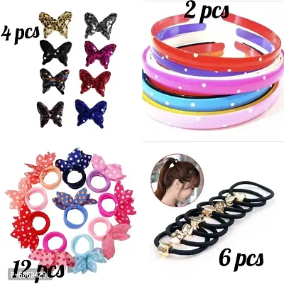 Girls' Fashion Hair Accessories Combo Pack 24