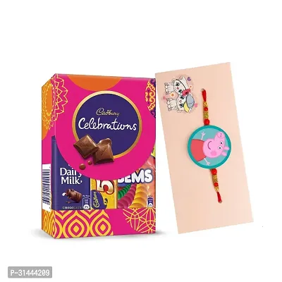 Rakhi with Small Celebration Chocolate Combo-thumb0