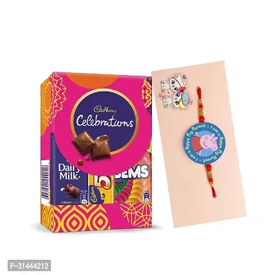 Rakhi with Small Celebration Chocolate Combo-thumb0