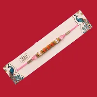 Half Engineer Swastik Rakhi with Soanpapdi 250gm For Rakshabandhan Gift For Bhai Brother Bro Rakhi with Sweets Combo-thumb1