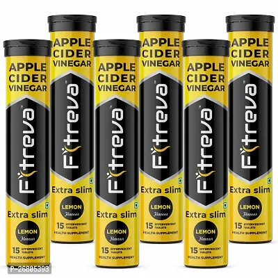 Apple Cider Vinegar Tablet For Extra Slim - Lemon Flavor ( Pack of 6)