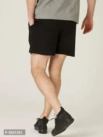 MEN BLACK SHORTS-thumb3