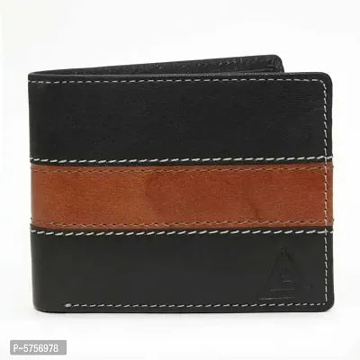 Stylish Solid Multicoloured Genuine Leather Wallet For Men-thumb3