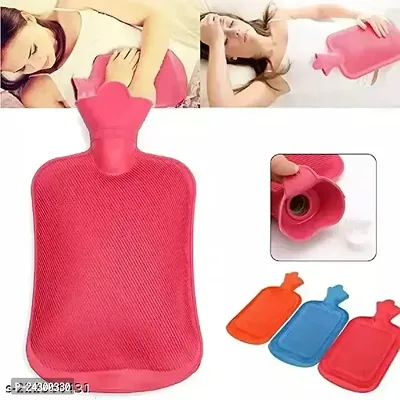 Y.O.S. Electric Charging Hot Water Pad/Bag/Pillow for Pain Relief with Gel for Massage, Heating Pad-Heat Pouch Hot Water Bottle Bag Electrical 1 L Hot Water Bag Electric Hot Water Bag 1 L Hot Water Ba-thumb0