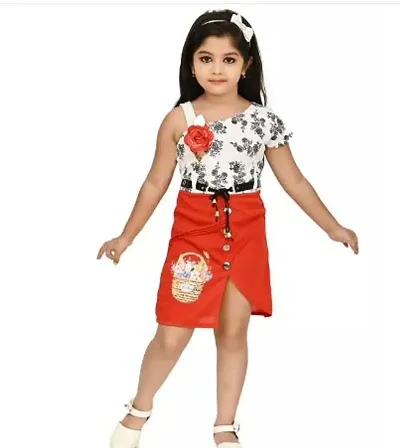 Fabulous Linen Frocks For Girls