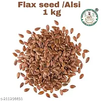 Natural and Healthy Raw Flax Seeds 1 Kg-thumb1