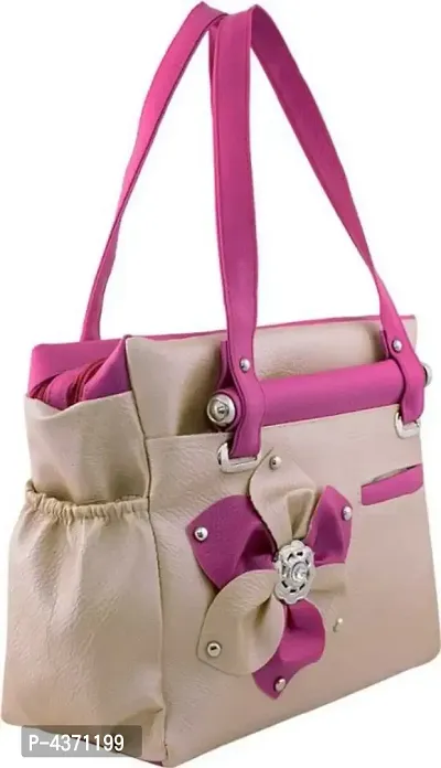 Stylish Artificial Leather Handbag for women-thumb3