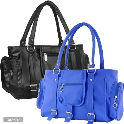 Trendy Artificial Leather Handbag for Women( Combo of 2)