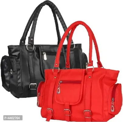 Trendy Artificial Leather Handbag for Women( Combo of 2)