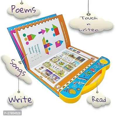 SUPER TOY 19 Activities Phonetic Educational ABC 123 Learning Book with Sound - Multicolor.-thumb0