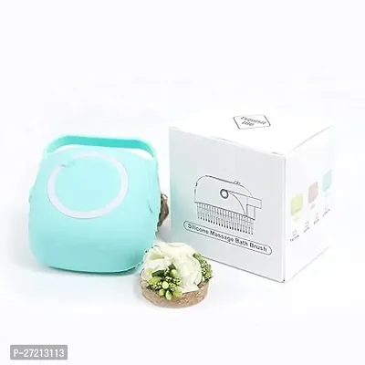 Body Scrubber Shampoo Dispenser Remover For Shower Bathing