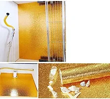 Waterproof Oil-proof Self Adhesive Aluminum Foil Wall Sticker Home Kitchen Decor.-thumb1