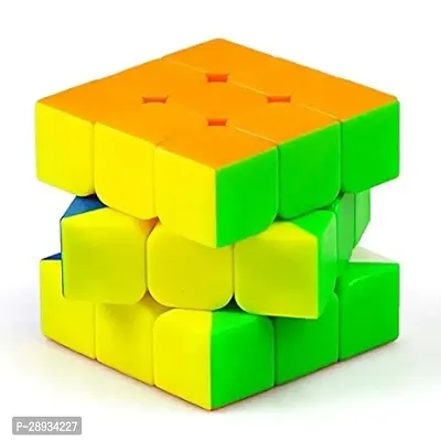 Cubes 3x3 High Speed Sticker Less Magic Puzzle Cube Game Toy (3x3).