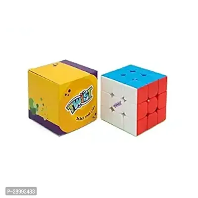 High Speed Sticker Less Magic Puzzle Cube