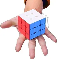 High Speed Sticker Less Magic Puzzle Cube-thumb1