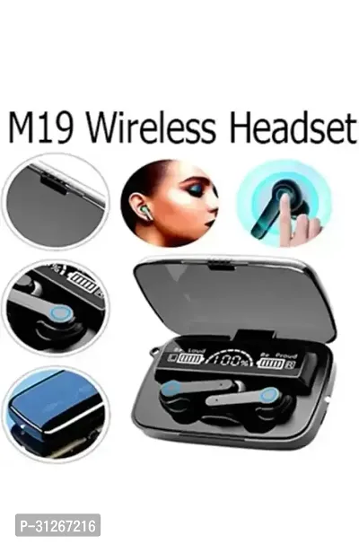 Modern Bluetooth Wireless Earbuds With Microphone-thumb3