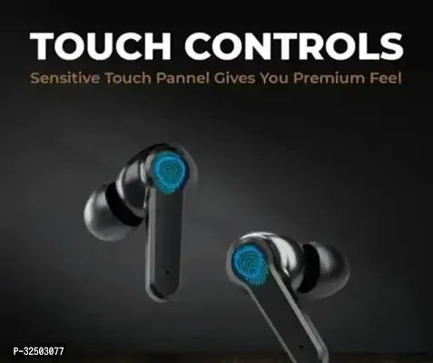 Modern Bluetooth Wireless Earbuds With Microphone-thumb4