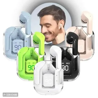 Ultrapods TWS Earbud, Bluetooth Earbuds with Display, Transparent Design, 30 Hrs Playtime with Fast Charging, Bluetooth 5.3 + ENC, 13mm HD BASS Drivers, IPX7 Sweat-Proof, Built-in Mic-thumb2