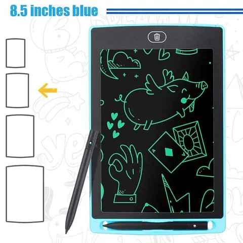 lcd writing tablet for kids , learning board learning writing pad for kids,LCD 8.5 Inch Writing Pad for Kids Graphic Tablet,Writing Tablet, Electronic Note Pad ,Rough Drawing Tablet Best Birthday Gift