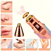 Portable eyebrow trimmer for women, epilator for women, facial hair remover for women,Face, Lips, Nose Hair Removal Electric Trimmer with Light- (Multi).-thumb3