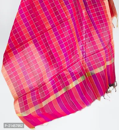 Designer Pure Banarasi Zari Weaving Dupatta for Women. (2.45 Meter)-thumb2