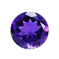 Amethyst Loose Gemstone 4.25 Ratti 3.86 Carat Round Shape Katela Crystal-thumb1