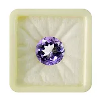 Amethyst Loose Gemstone 4.25 Ratti 3.86 Carat Round Shape Katela Crystal-thumb3