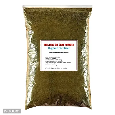 Mustard Oil Cake Powder for Plants Sarso ki Khali Organic Fertilizer Gardening Nutrient Manure 15kg-thumb2