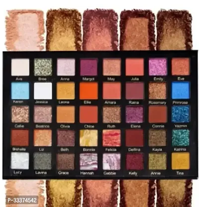 Eyeshadow Palette with Glitter and Matte