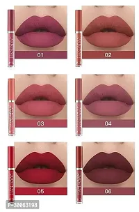 Matte Liquid Lipstick Makeup Set, Matte liquid Long-Lasting Wear Non-Stick-thumb1