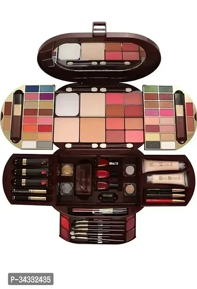 Touch Professional Makeup Kit 2010 With 34 Colors Eyeshadows, Blush, Foundation, Highlighter, Lipstick-thumb0