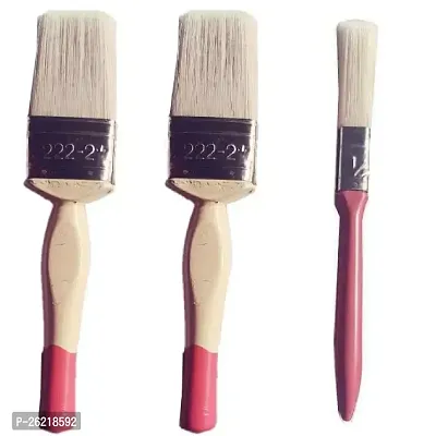 Macaw Flat Painting Brush Set Of 3
