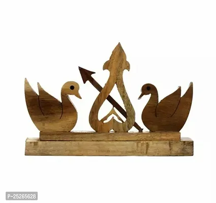 Wood Bird And Animal Showpiece