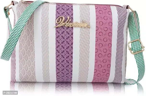 Trendy Multicoloured Pu Sling Bags For Women-thumb0