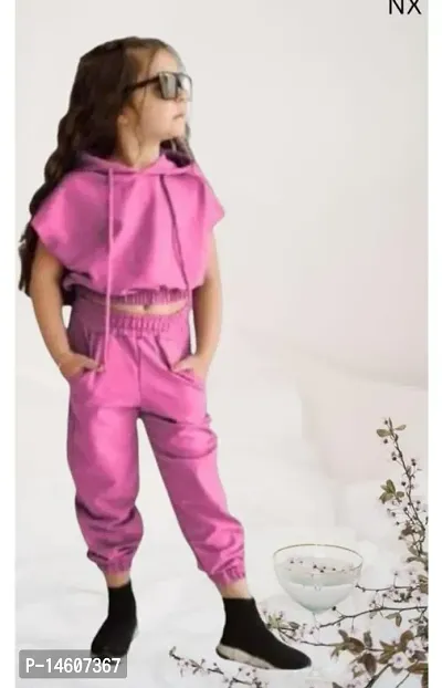 Stylish Cotton Blend Jumpsuit For Baby Girls