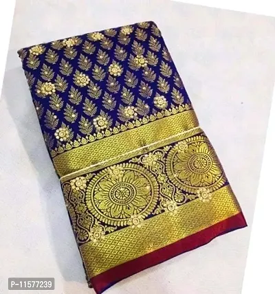 Fancy Art Silk Saree with Blouse Piece for Women