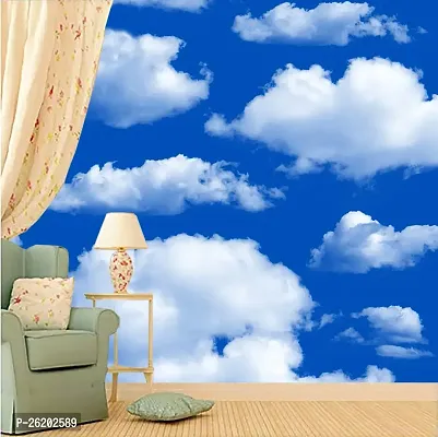Stylish Blue Paperboard Wallpapers For Home Decor-thumb2