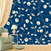 Stylish Navy Blue Paperboard Wallpapers For Home Decor-thumb2