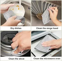 Double Sided Non Scratch Dish Wash Cloth-thumb4