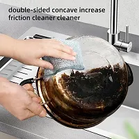 Double Sided Non Scratch Dish Wash Cloth Combo-thumb4