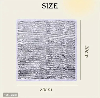 Double Sided Non Scratch Dish Wash Cloth-thumb0