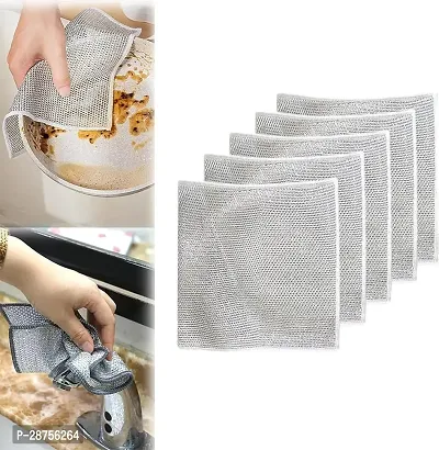 Double Sided Non Scratch Dish Wash Cloth