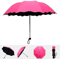 Khushi Fab's Magic Umbrella Changing Secret Blossoms Occur with Water Magic Print, 3 Fold Umbrella for Girls, Women, Boys, Men  Children-thumb3