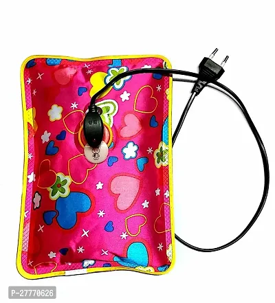 Electric Heating Pad,Hot Water Bag, Pillow , Warm , Winter Bottle Pain Relief instant , Women Period Pain, (Pack Of -1) Multicoloured