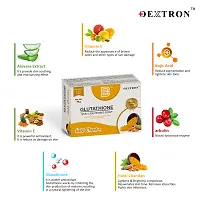 Dextron Haldi Chandan Skin Lightening Soap With Glutathione, Kojic Acid, Vitamin C  E, For All Skin Types (Pack Of 2)-thumb2