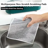 Double Sided Non Scratch Dish Wash Cloth Combo_Pack of 3-thumb3