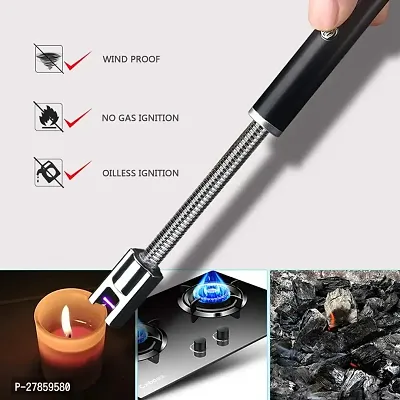 Flexible Long USB Plasma Lighter for kitchen BBQ  Electric  Electronic  Lighter