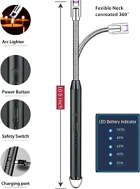 Flexible Long USB Plasma Lighter for kitchen BBQ  Electric  Electronic  Lighter-thumb3