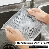 Double Sided Non Scratch Dish Wash Cloth Combo-thumb2