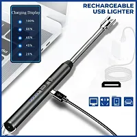 Flexible Long USB Plasma Lighter for Cooking BBQ Flame Electric Gas Lighter-thumb4